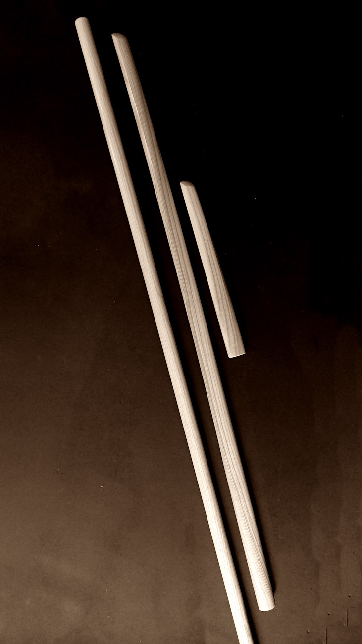 Set d' armes Aikido, Bokken jiki shinkage / Jo/ Tanto