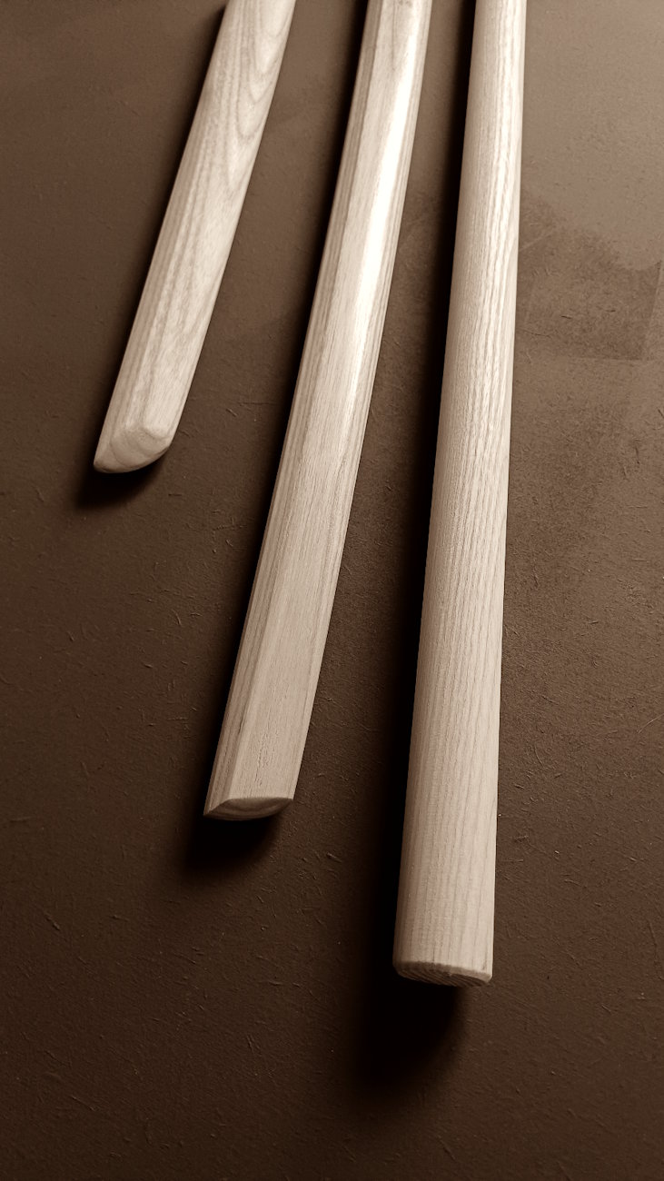 Set d'armes Aikido, Bokken Kobayashi / Jo / Tanto – Image 3