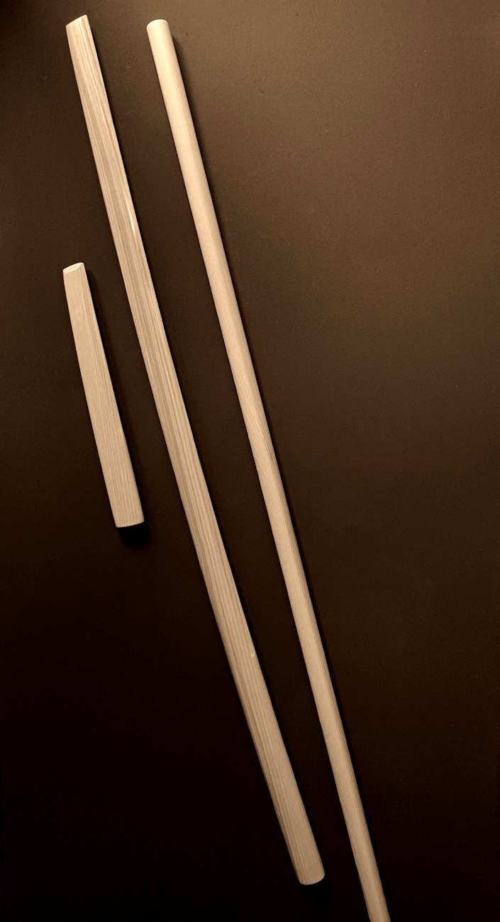 Set d'armes Aikido, Bokken Yagyu Shinkage Ryu / Jo / Tanto